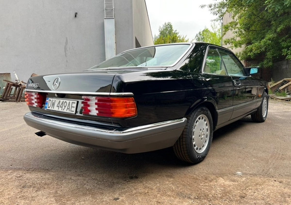 Mercedes-Benz Klasa S cena 134900 przebieg: 214000, rok produkcji 1989 z Łódź małe 742